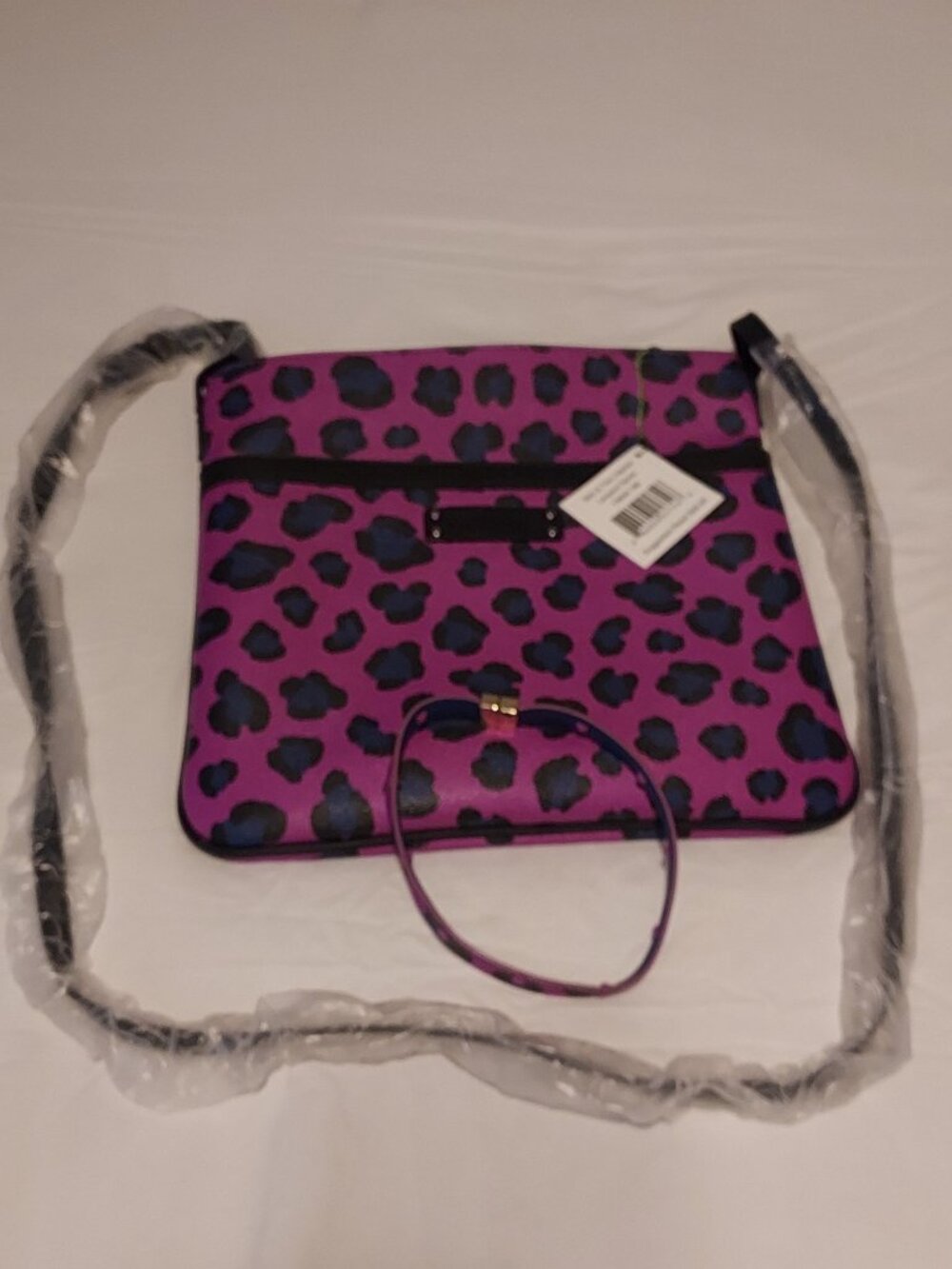 Vera Bradley Slim & Trim Hipster Crossbody Leopard Print